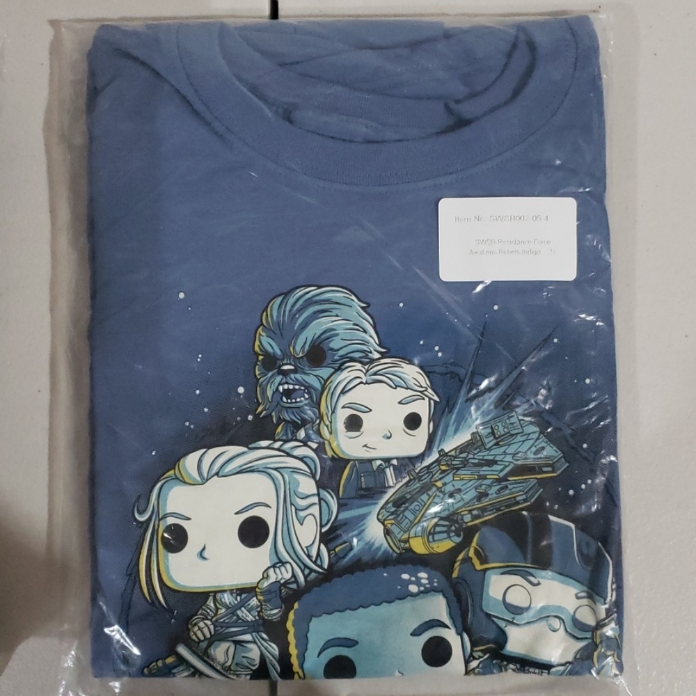 Funko Pop Tees Star Wars FA Resistance Exclusive